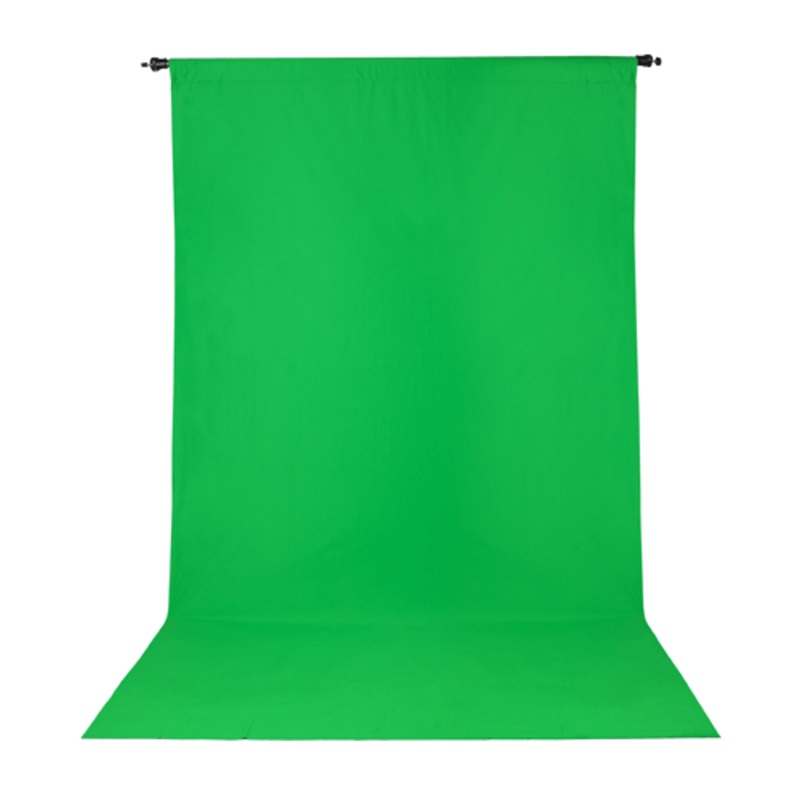 Promaster Wrinkle Resistant Backdrop 10x20 - Chroma-key Green
