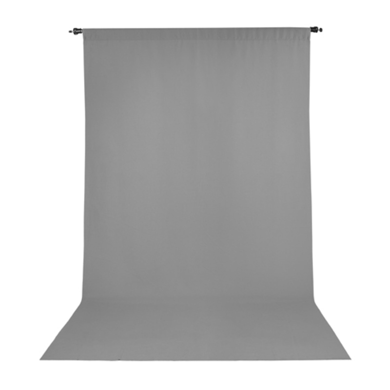Promaster Wrinkle Resistant Backdrop 10x20 - Grey