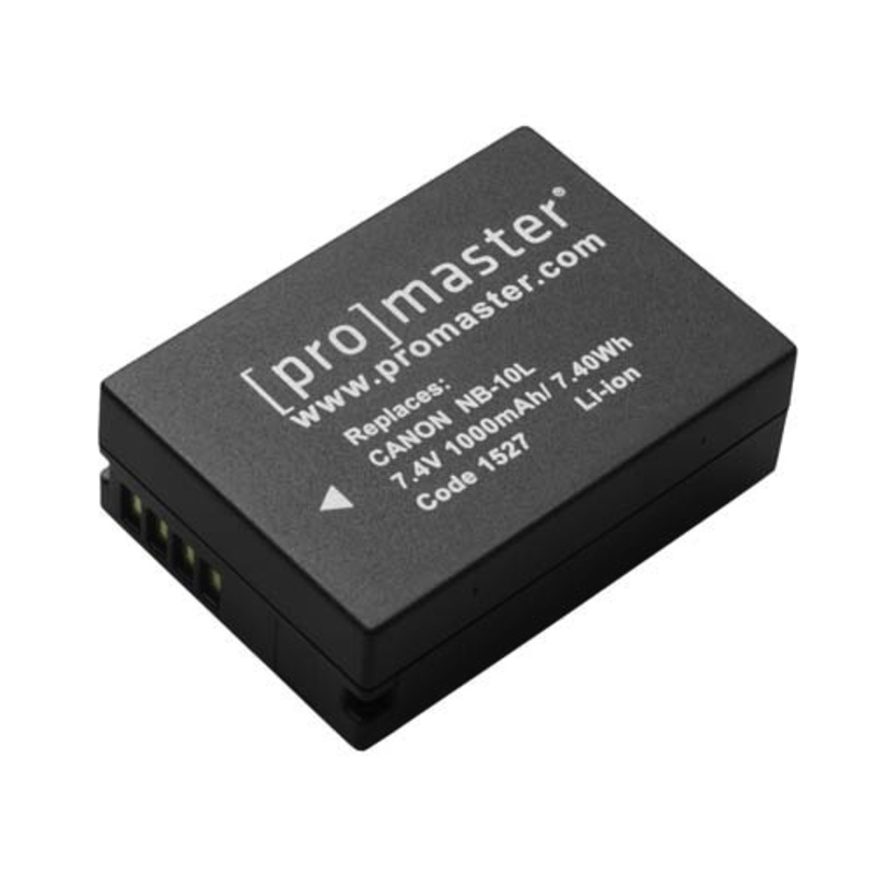 Promaster NB-10L Lithium Ion Battery for Canon