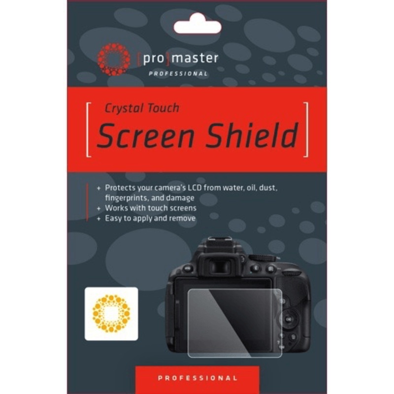 Promaster Crystal Touch Screen Shield - Nikon D3200, D3300