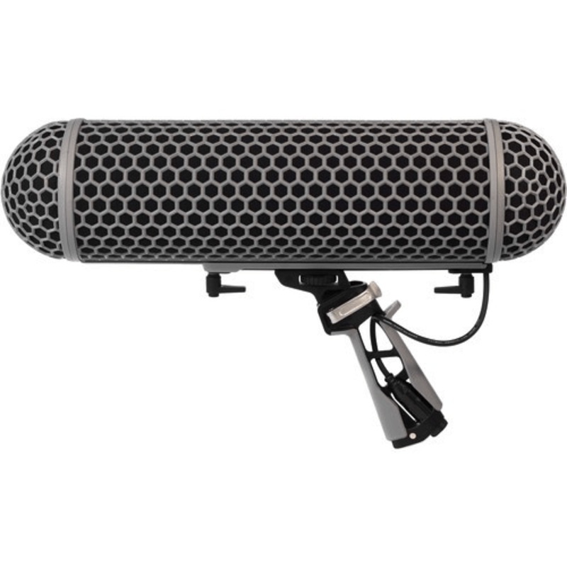 Rode Blimp Windshield and Rycote Shock Mount Suspension System