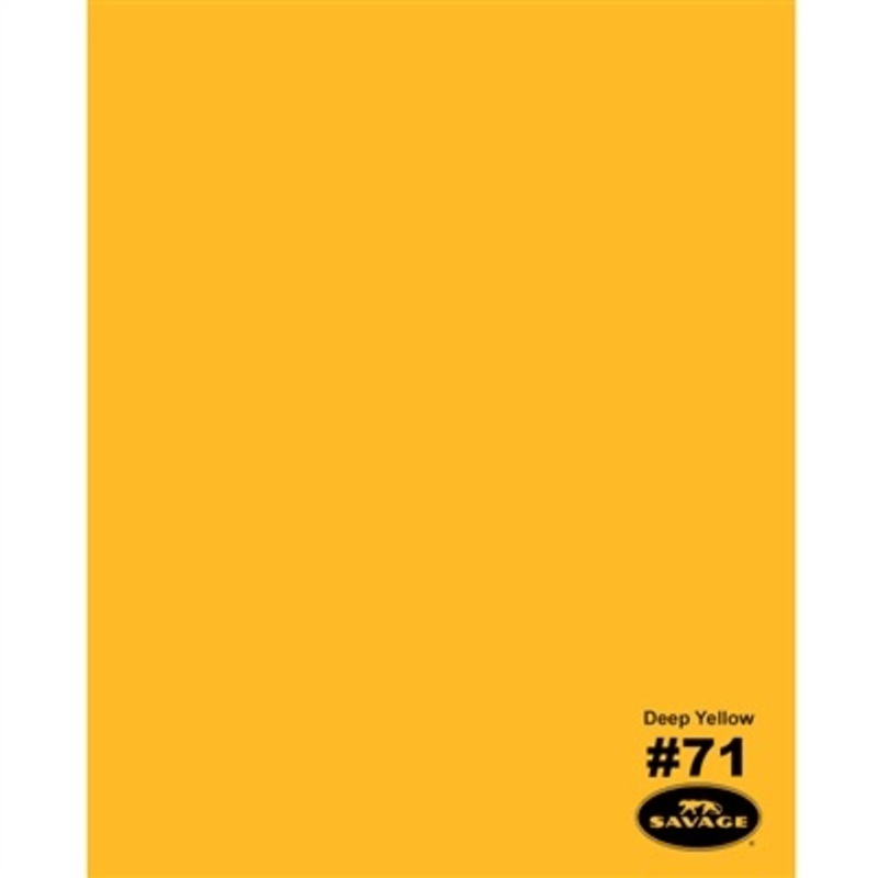 Savage Widetone Seamless Background Paper (Deep Yellow, 86 x 12yds)