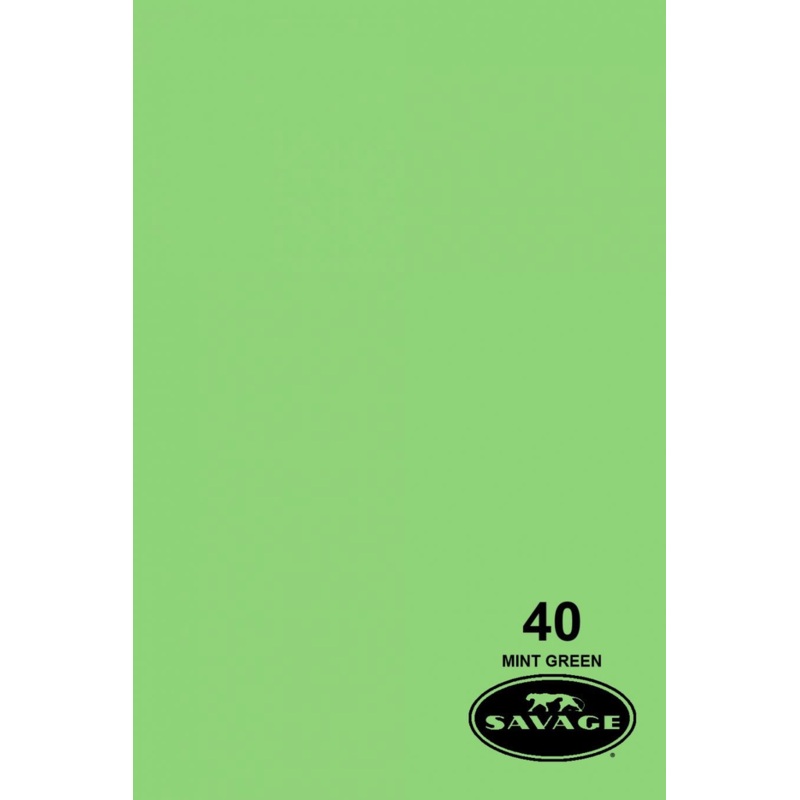 Savage Widetone Seamless Background Paper (Mint Green 86 x 12yd)