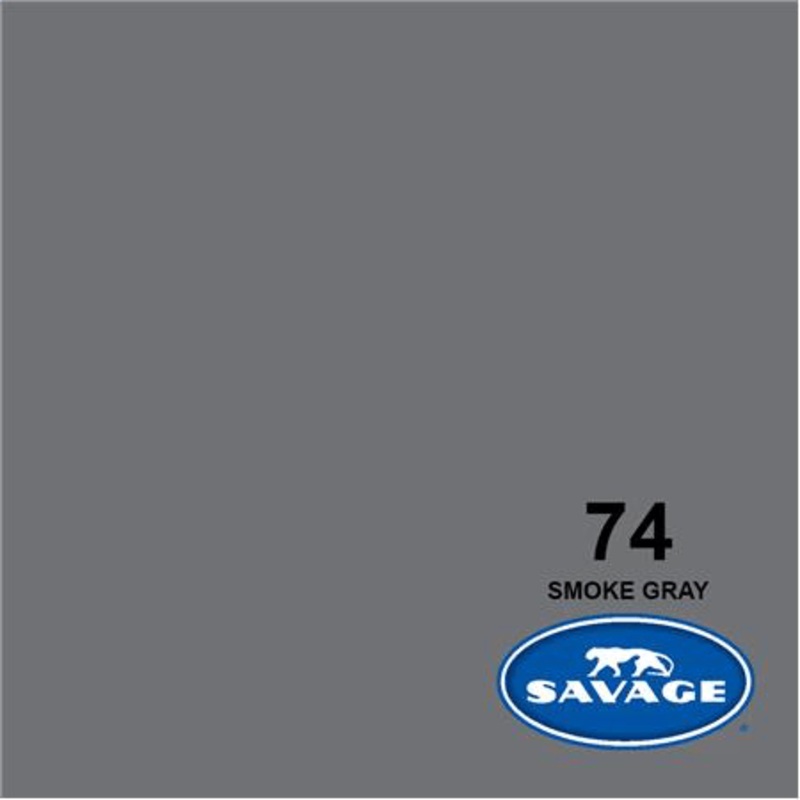 Savage Widetone Seamless Background Paper (Smoke Gray, 107 x 36)