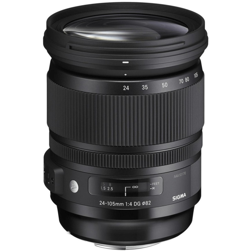 Sigma 24-105mm f/4 DG (OS)* HSM Art Lens for Nikon F