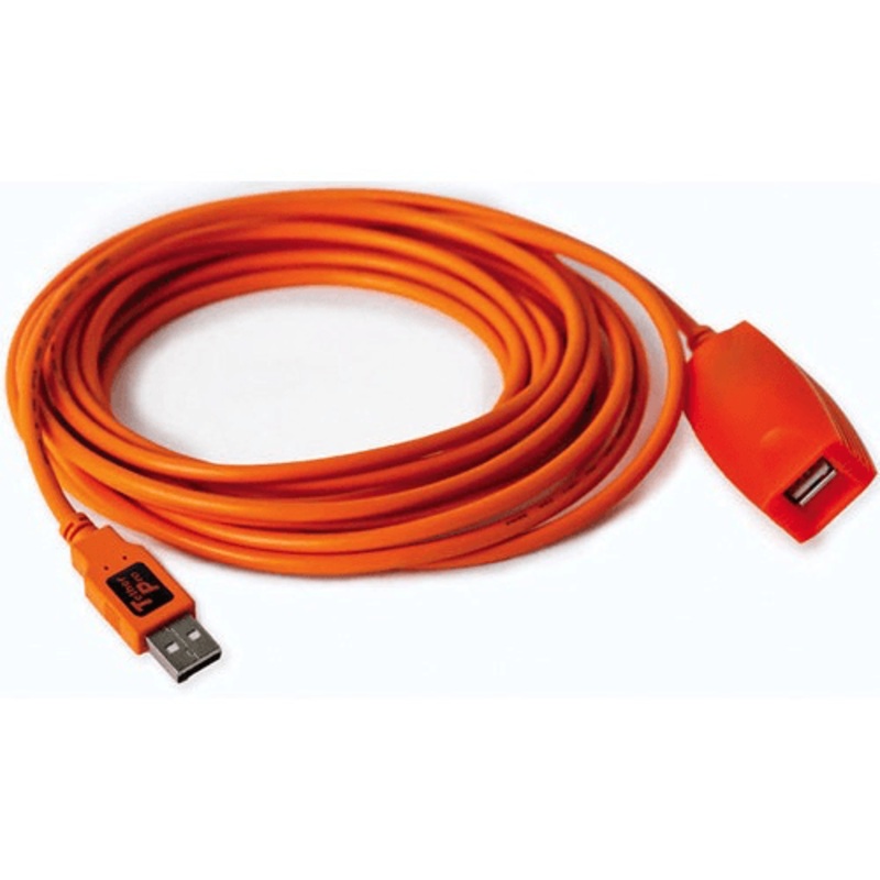 Tether Tools TetherPro USB 2.0 Active Extension Cable (16, Orange)
