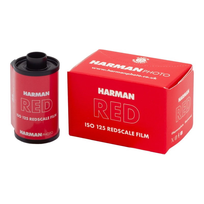 HARMAN RED 125 Redscale Film (35mm Roll Film, 36 Exposures)