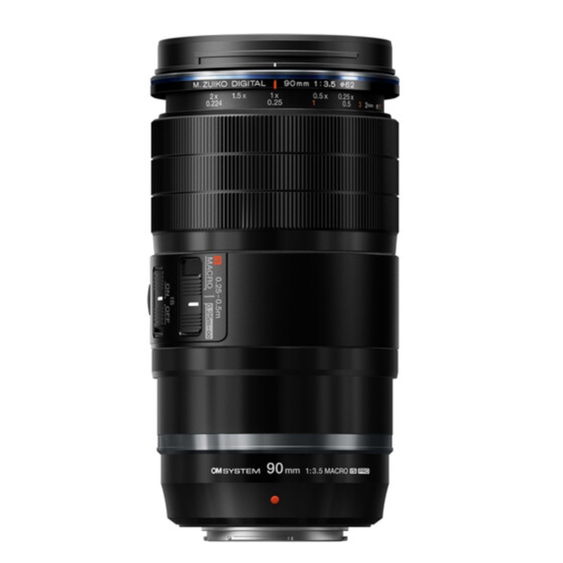 OM SYSTEM M.Zuiko Digital ED 90mm f/3.5 Macro IS PRO Lens (Micro Four Thirds)