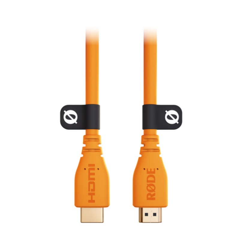 RODE HDMI 2.0 Cable (4.9', Orange)