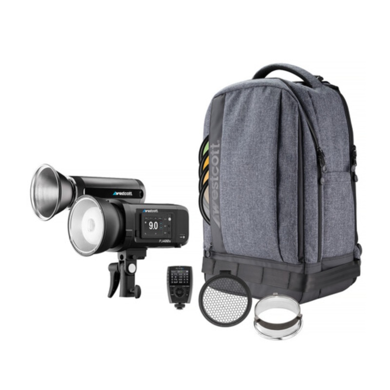 Westcott FJ Wireless 2-Light Portable Portrait Flash Kit with FJ-X3 M Universal Wireless Trigger