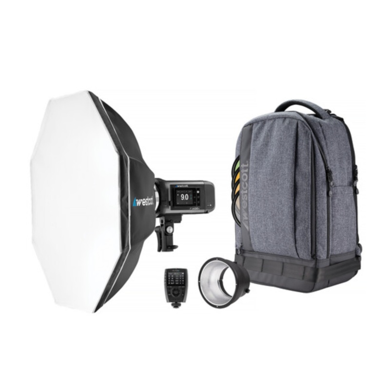 Westcott FJ400 II Strobe 1-Light Backpack Kit with FJ-X3 S Wireless Trigger for Sony Cameras