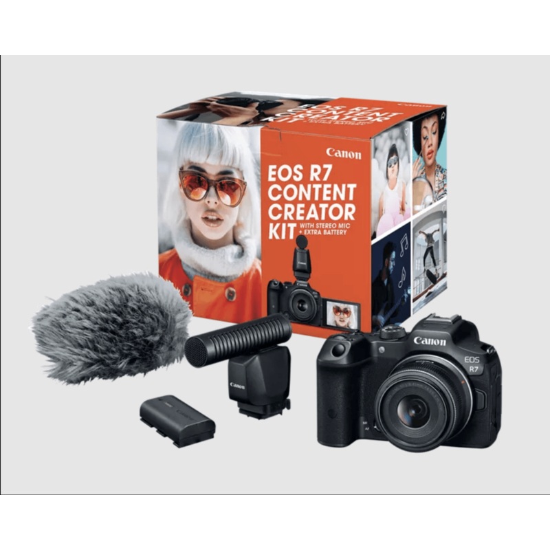 Canon EOS R7 Content Creator Kit