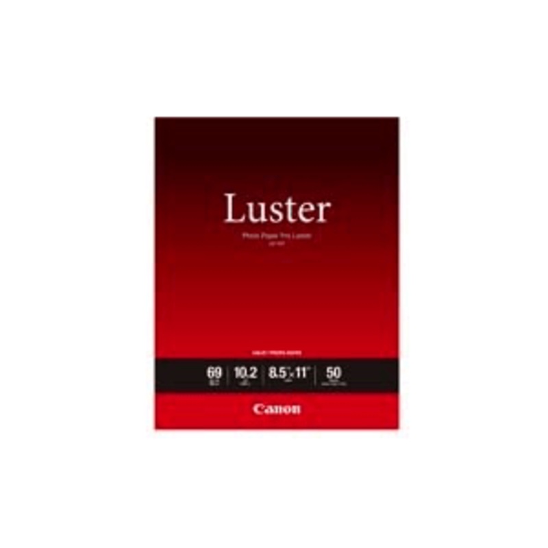Canon LU-101 Photo Paper Pro Luster - Letter Size - 50 Sheets