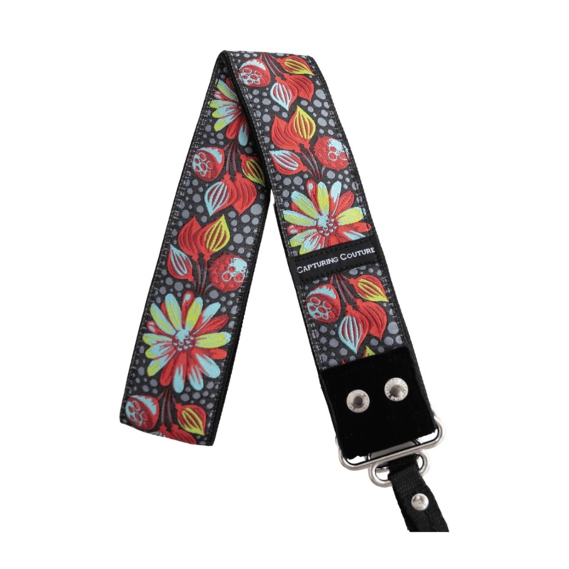Capturing Couture Camera Strap: Night Flower 1.5