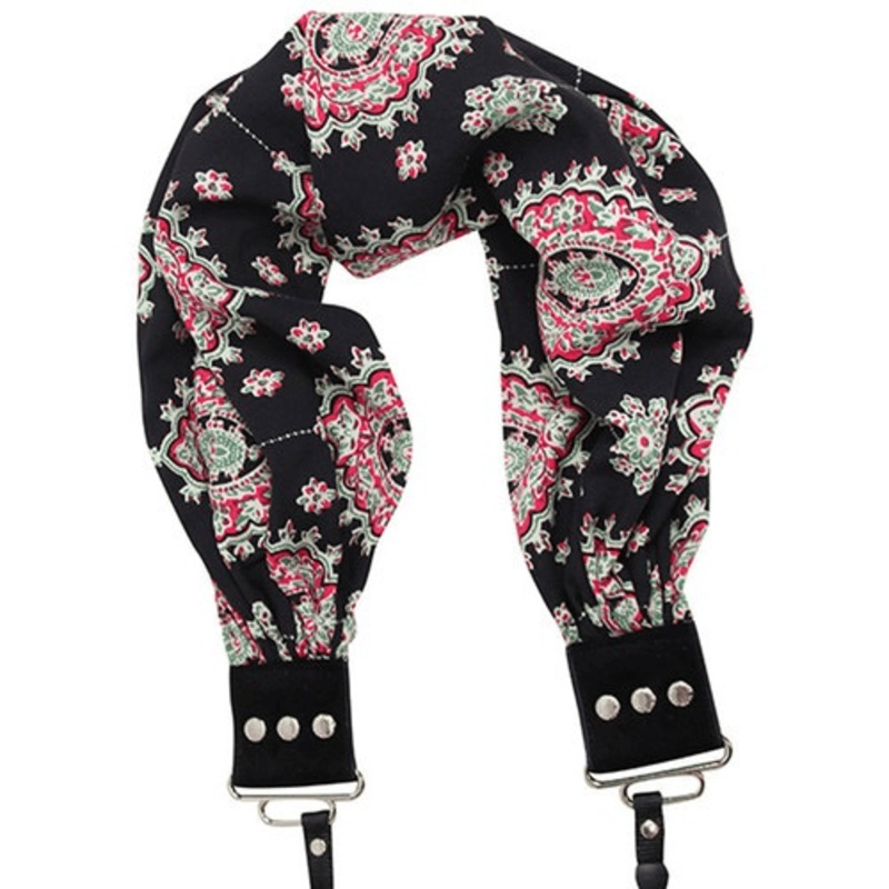 Capturing Couture Pocket Scarf Strap: Blackberry