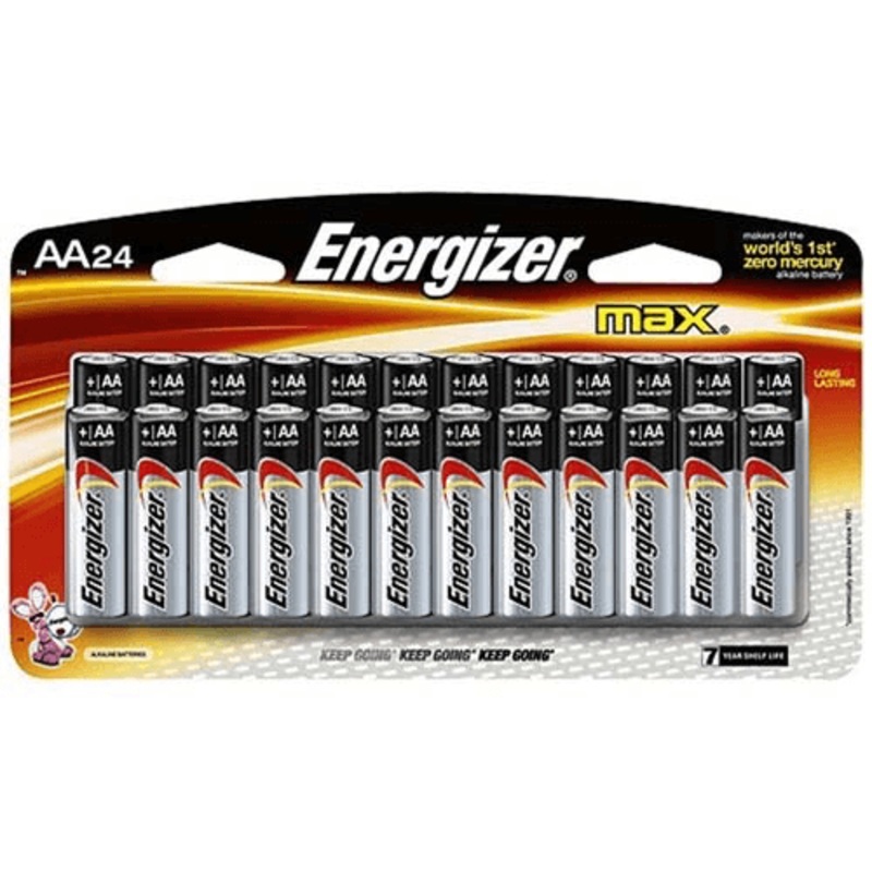 AA MAX 24 pack alkaline