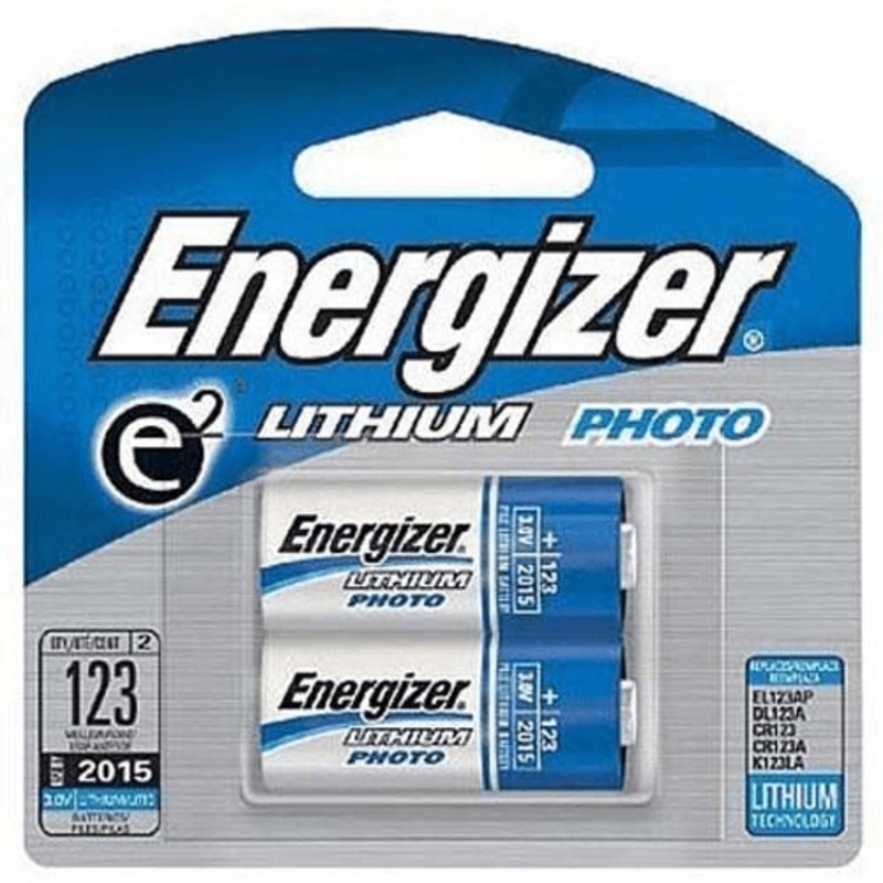 Energizer Ultimate Lithium 123 Photo Batteries - Lithium Battery