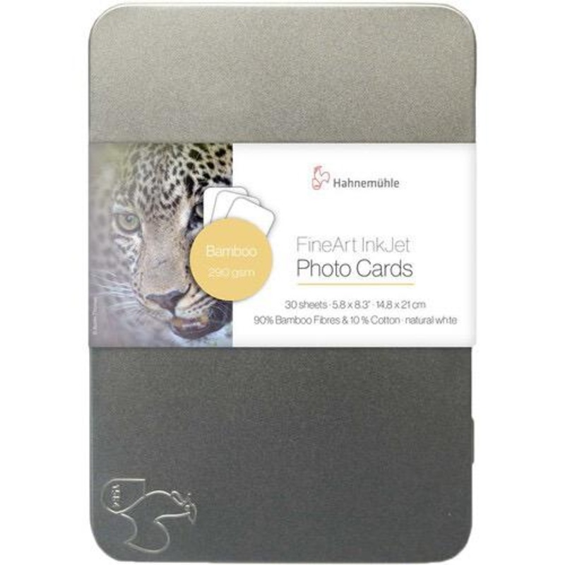 Hahnemuhle Bamboo FineArt InkJet Photo Cards (4x6, 30 Sheets)