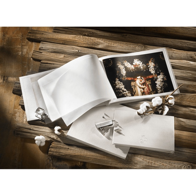 Hahnemuhle Light Sand Grey Album Cover