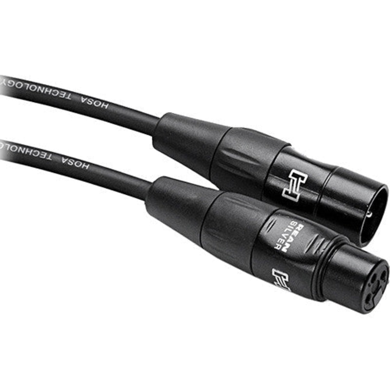 Hosa Technology HMIC-015 Pro Microphone Cable 3-Pin XLR Female to 3-Pin XLR Male (15)