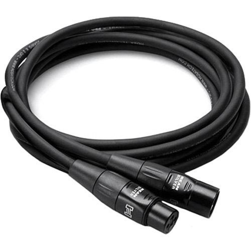 Hosa Technology Pro XLR Male to XLR Female Microphone Cable (20, Black)