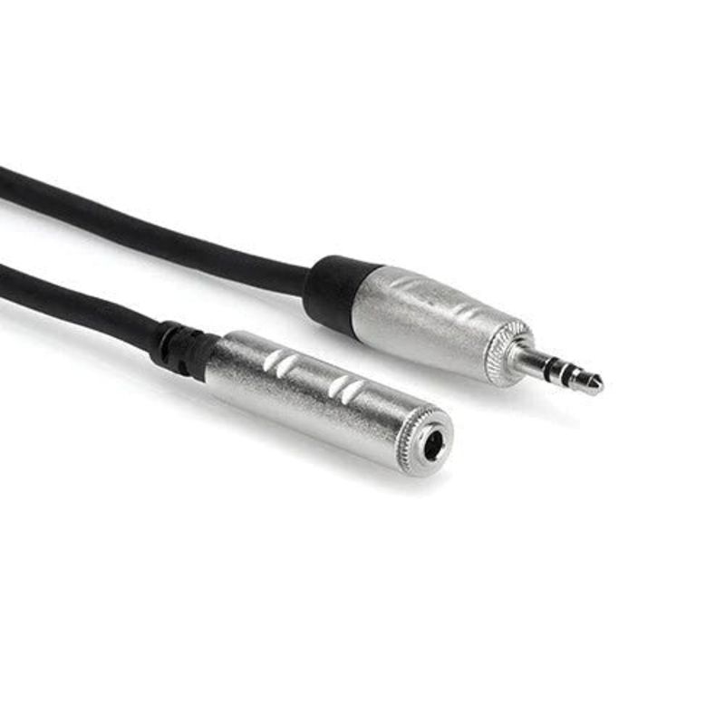 Hosa Technology REAN 3.5mm TRS Male to 3.5mm TRS Female Pro Headphone Extension Cable (10)