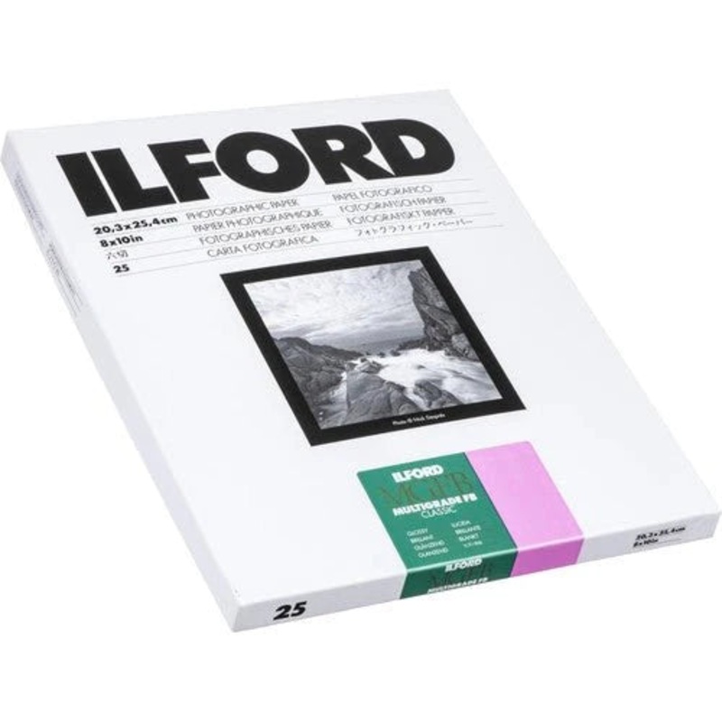 Ilford Multigrade FB Classic Paper (Glossy, 8x10, 25 Sheets)