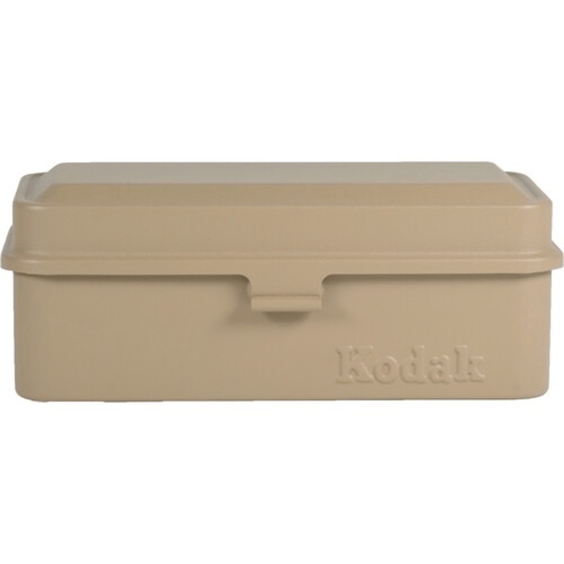 Kodak Steel 120/135mm Film Case (Beige Lid/Beige Body)