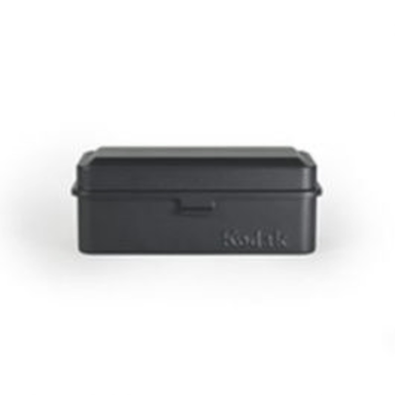 Kodak Steel 120/135mm Film Case (Black Lid/Black Body)
