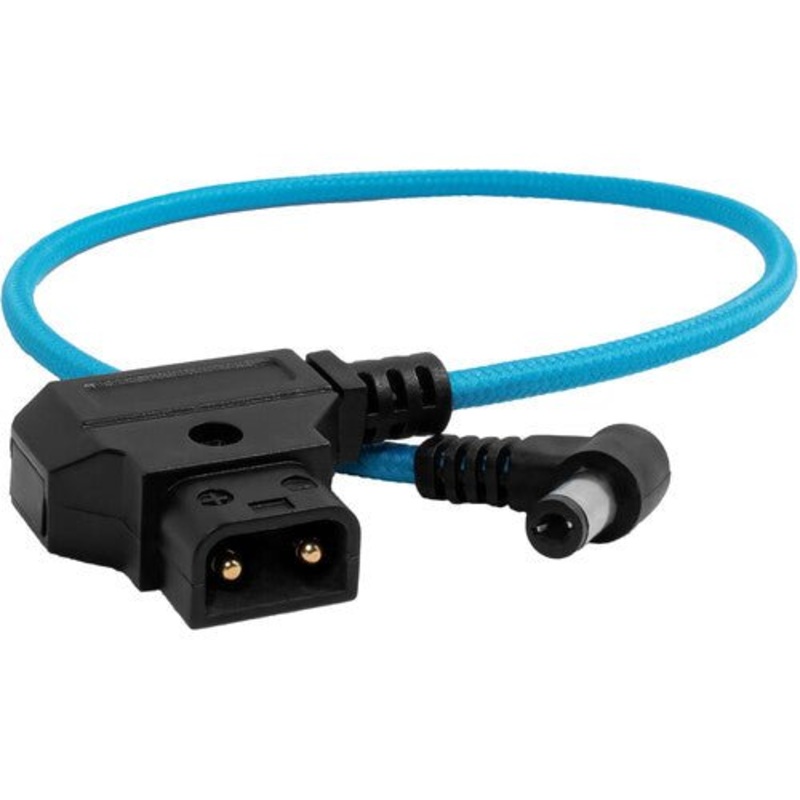 Kondor Blue 15 D-Tap to DC Right Angle Straight Cable (5/5 x 2/5mm, Black)