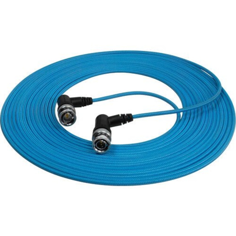Kondor Blue Ultra-Thin 6G-SDI Right-Angle BNC Cable (25)