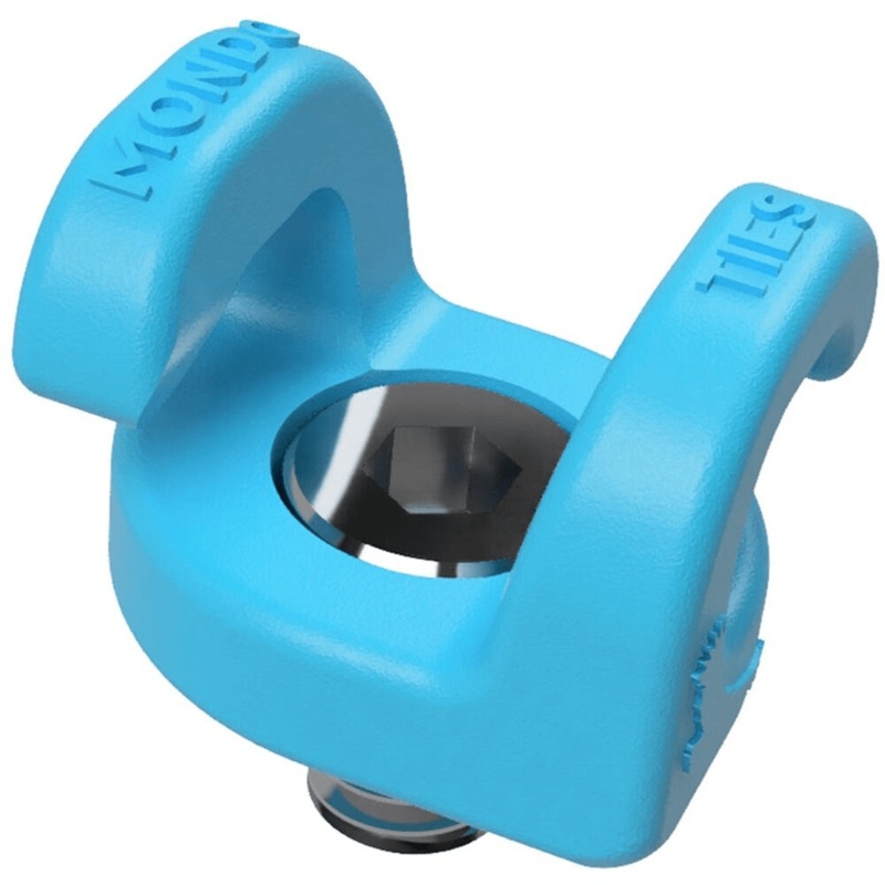 Kondor Blue Mondo Ties Cable Management Clips (Blue, 5-Pack)