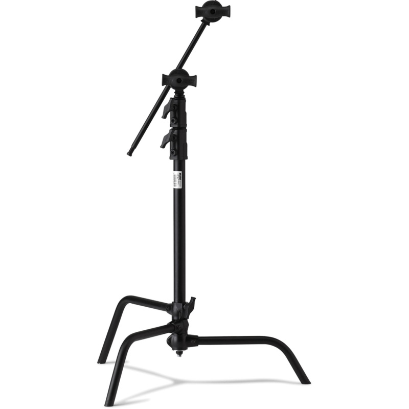 Kupo Master C-Stand with 20" Riser and Sliding Leg Kit (Black, 6.5)