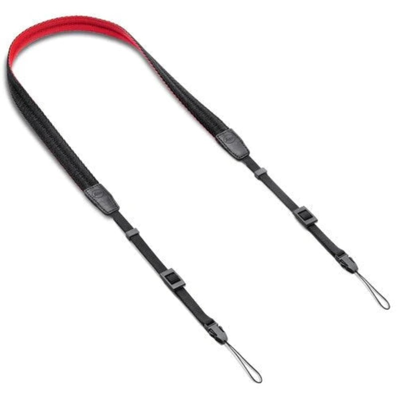 Leica SOFORT Carrying Strap (Black/Red)