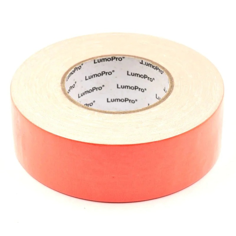 Lumopro Fluorescent Orange 2 X 55yd Gaffer Tape