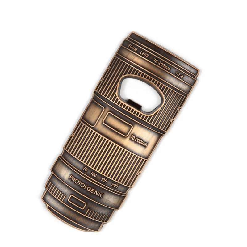 Photogenic Supply Co. Telephoto Bottle Opener (Gold)