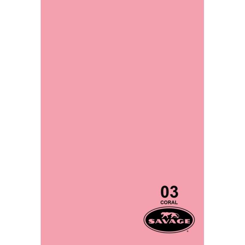 Savage Widetone Seamless Background Paper (Coral   86 x 12yd)