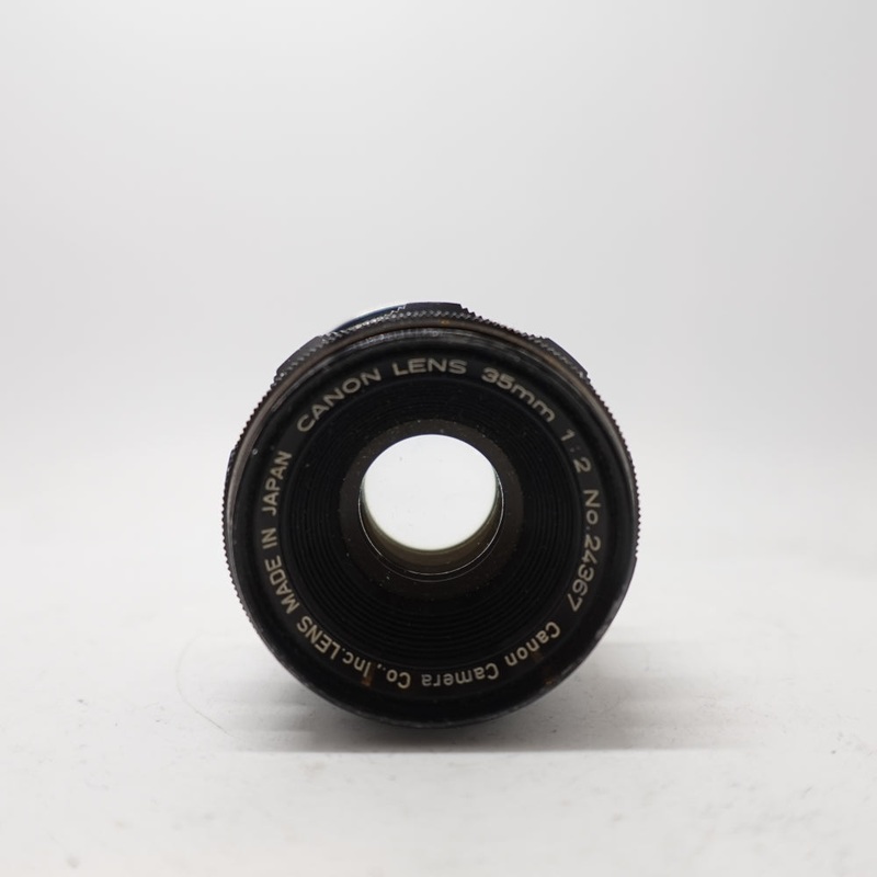 Used Canon 35mm f/2 LTM Lens | Black | U9