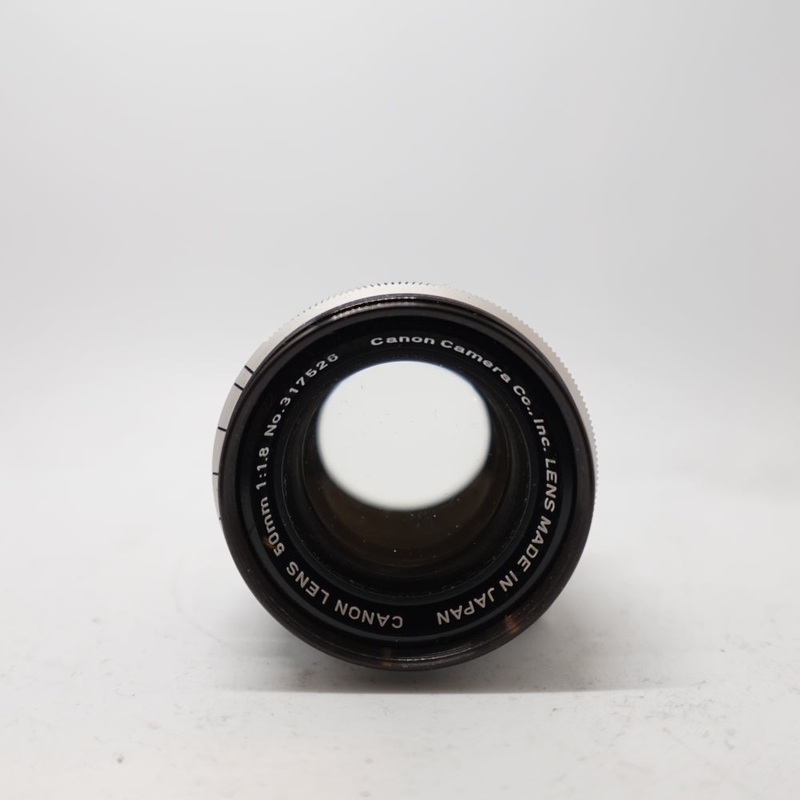 Used Canon 50mm f/1.8 LTM Rangefinder Lens | Black | U9