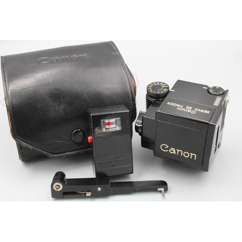 Used Canon F1 Servo EE Finder Complete in Case Used Very Good