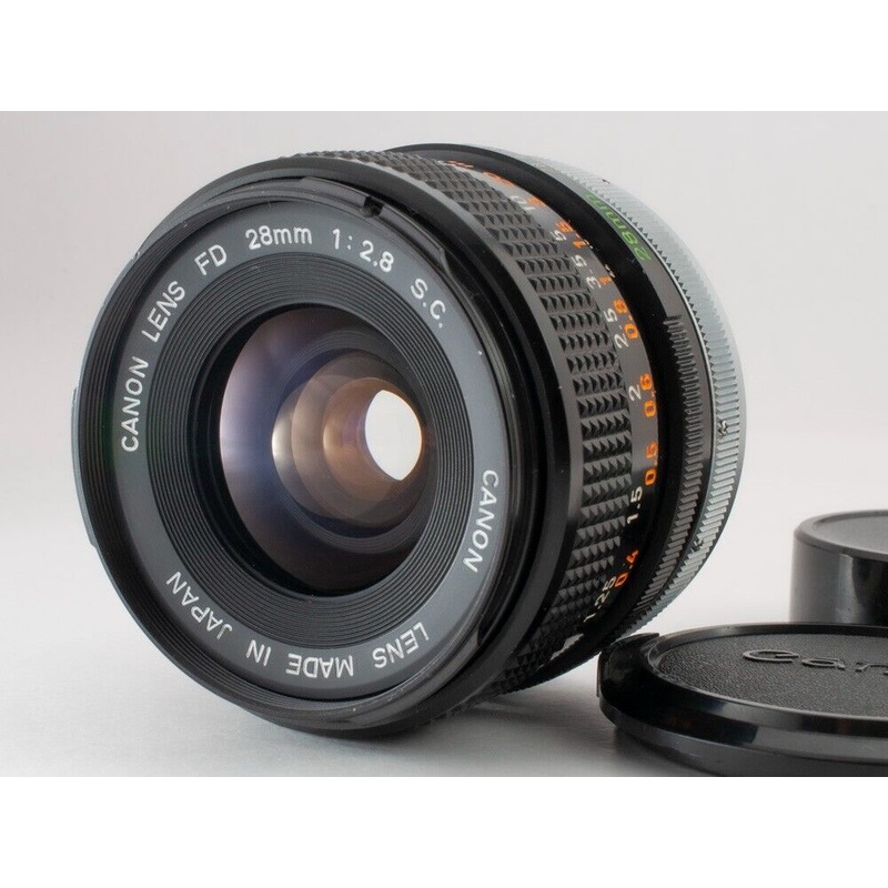Used Canon FD 28mm F/2.8 SC Lens - Used Very Good