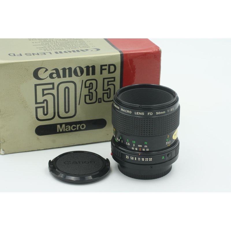 Used Canon FD 50mm f3.5 Macro Used Very Good