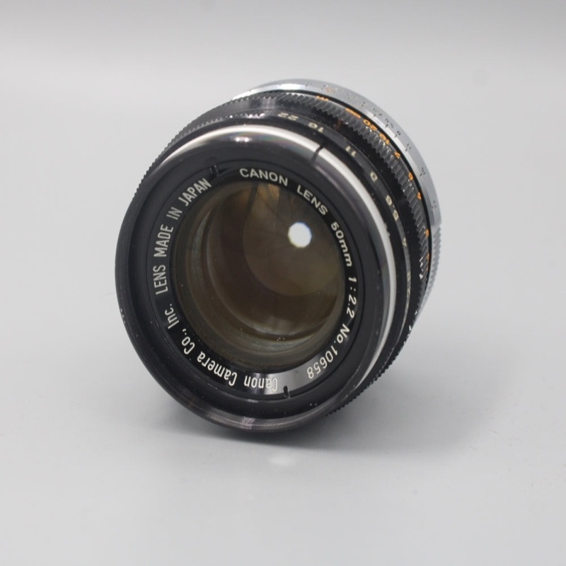 Used Canon LTM 50mm f2.2 Lens