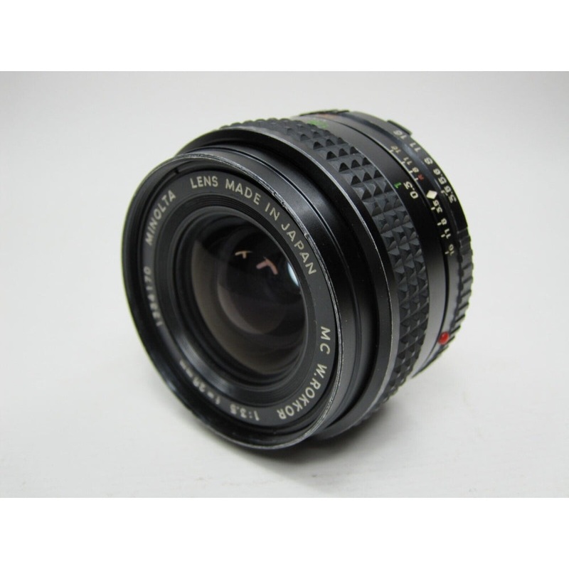 Used Minolta MD 28mm F/3.5 MC W Rokkor SG - Used Very Good