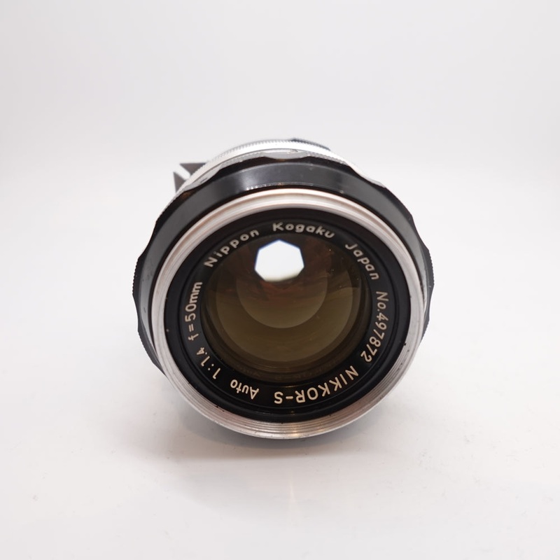 Used Nikkor-S 50mm f/1.4 Camera Lens | Black | U9