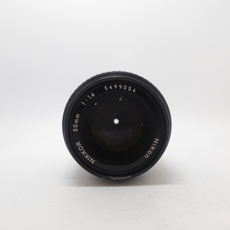 Used Nikon Nikkor 50mm f/1.4 AI-S SLR Lens | Black | U8+