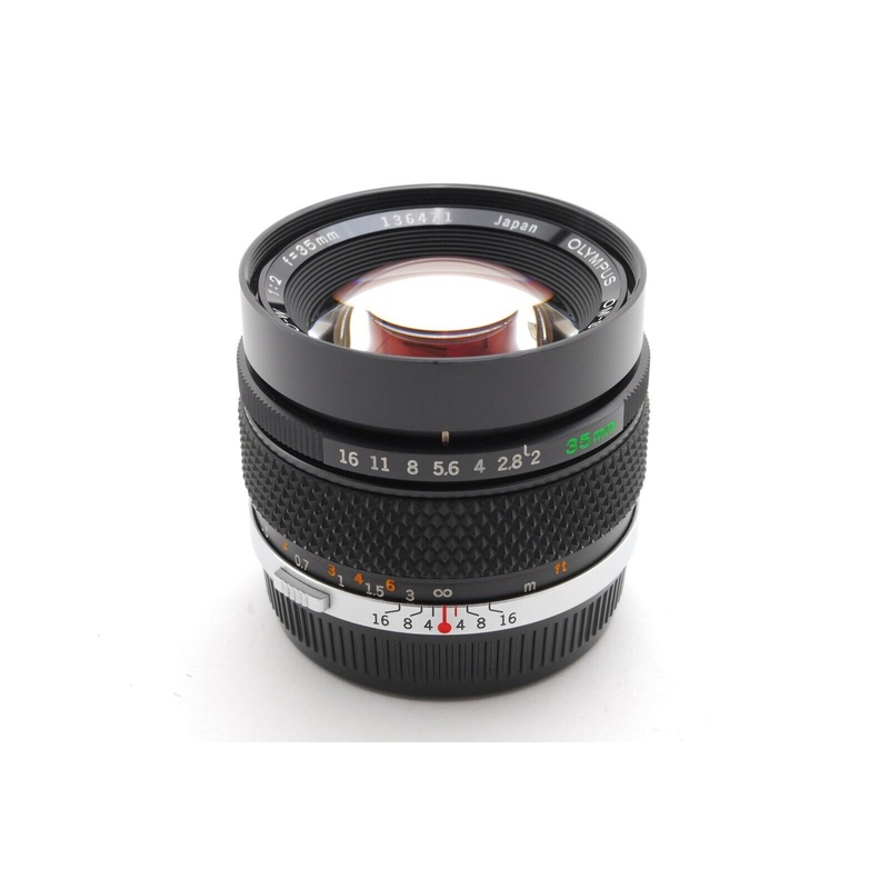 Used Olympus OM 35mm f2 Zuiko MC Auto-W Lens - Used Very Good