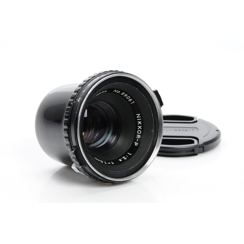 Used Bronica Nikkor-P 2.8 75MM Lens - Used Very Good