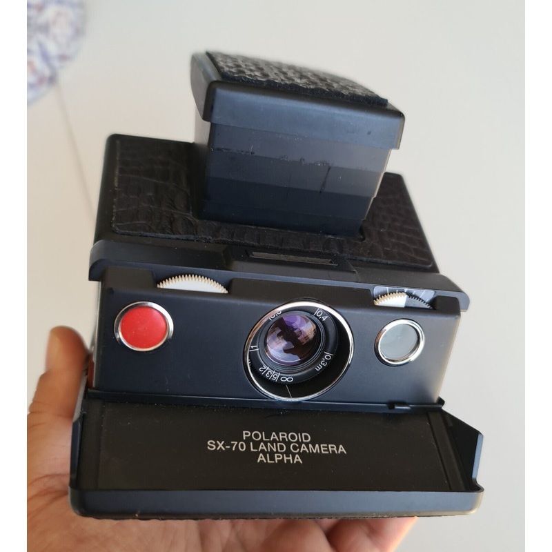 Used Polaroid SX-70 Land Camera Alpha 1 Model 2 Black - Used Very Good