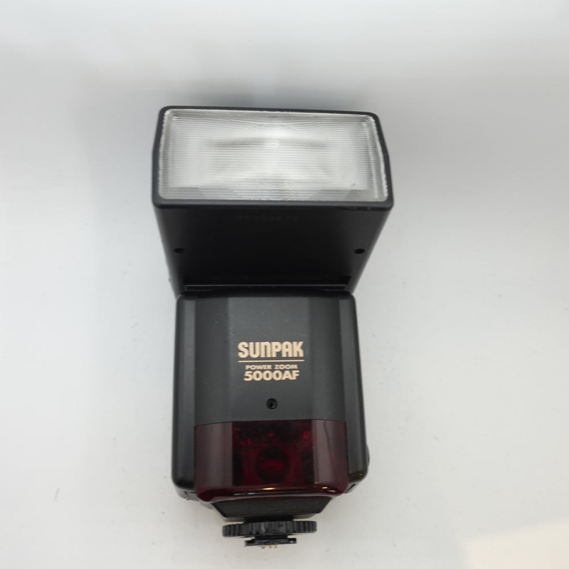 Used Sunpak Power Zoom 5000AF NE Flash | Black | U8